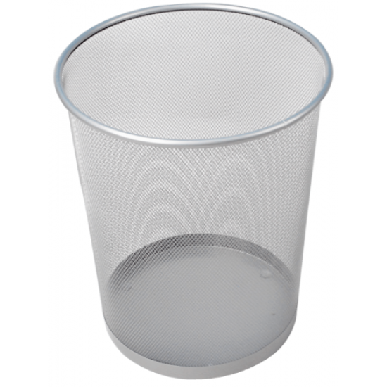 METRON ΚΑΛΑΘΙ ΑΧΡΗΣΤΩΝ ΜΕΤΑΛΛΙΚΟ Φ29.5x35cm 19.5lt ΑΣΗΜΙ